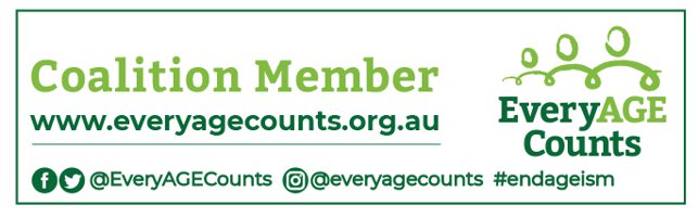 EveryAGE Counts "Coalition Member" bade